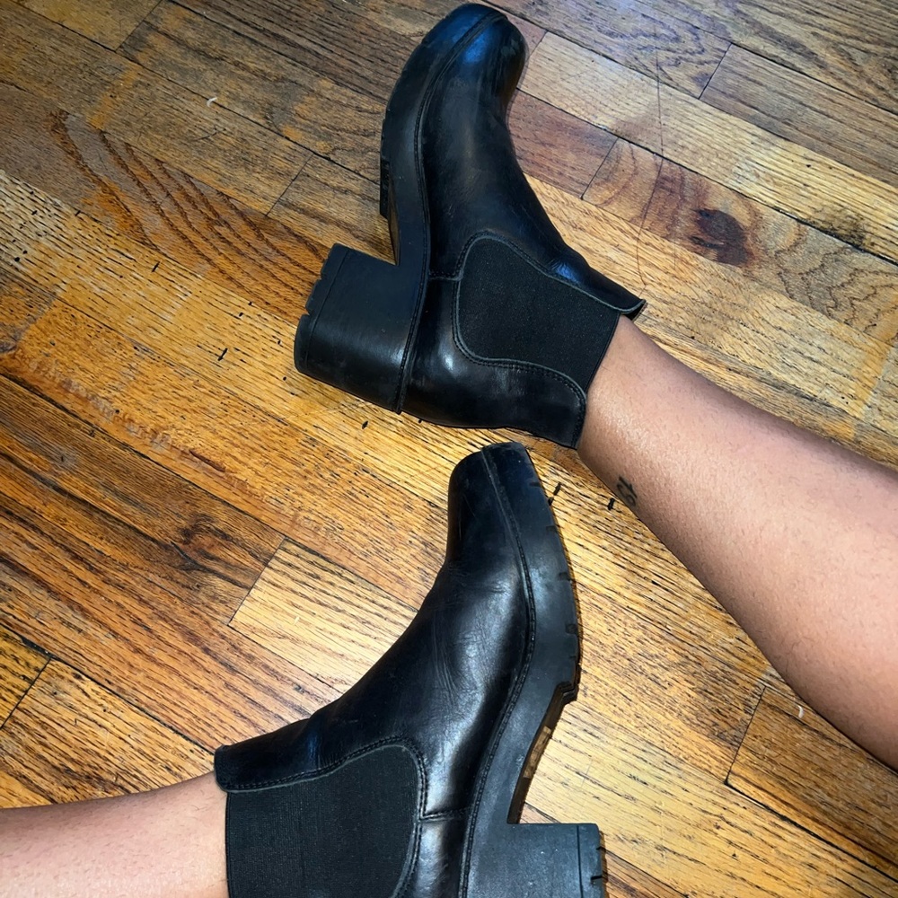 Steven Madden heel booties